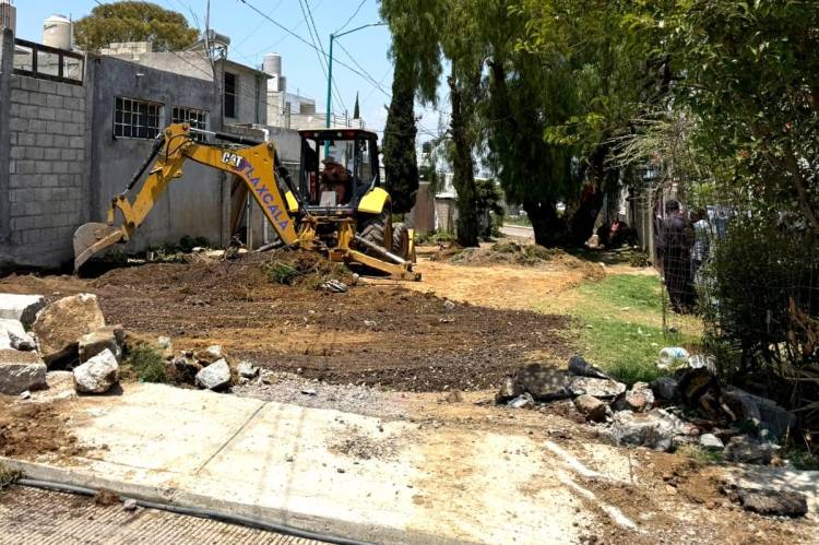 GOBIERNO DE ALFONSO SÁNCHEZ GARCÍA MEJORA VIALIDADES EN LA LOMA&nbsp;XICOHTÉNCATL