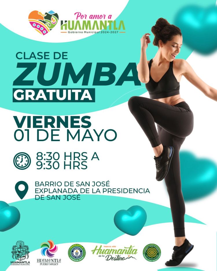 ESTE VIERNES ES DE ACTIVARSE CON ENERGÍA Y MUCHO RITMO EN EL BARRIO DE SAN JOSÉ&nbsp;HUAMANTLA