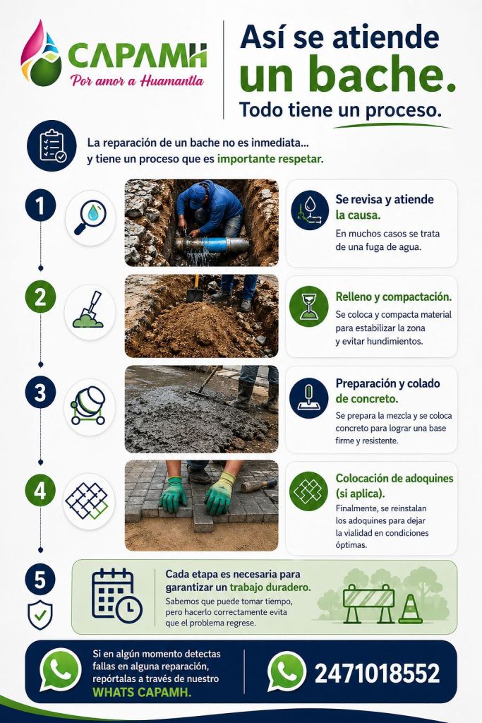 CAPAMH LABORA EN BENEFICIO DE LA&nbsp;CIUDADANÍA