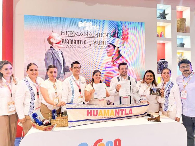 HUAMANTLA SUMA UN NUEVO HERMANAMIENTO EN EL TIANGUIS TURÍSTICO DE&nbsp;MÉXICO