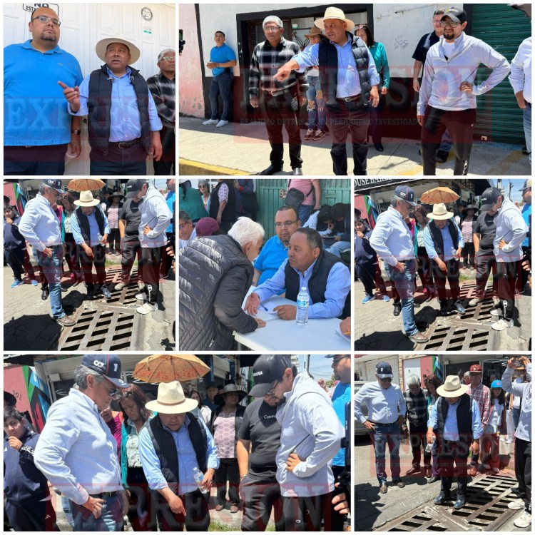 👷JAVIER RIVERA BONILLA ALCALDE DE #APIZACO SUPERVISA CALLES EN SAN MARTIN DE&nbsp;PORRES👷