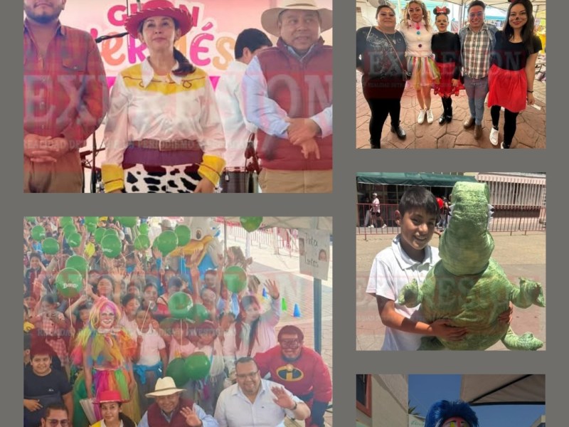 🎉🎈👦🥳 #APIZACO SE LLENA DE ALEGRÍA, JAVIER RIVERA BONILLA CELEBRA EL DÍA DEL&nbsp;NIÑO🎈👦🥳