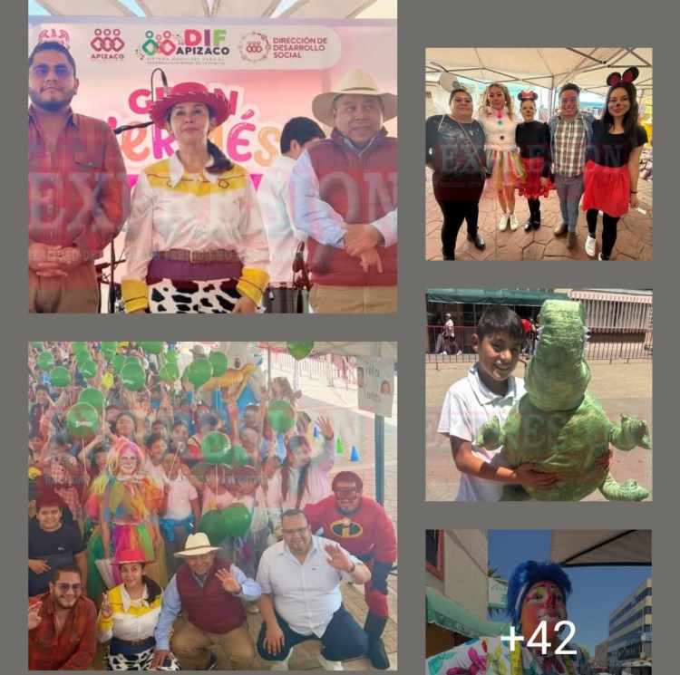 🎉🎈👦🥳 #APIZACO SE LLENA DE ALEGRÍA, JAVIER RIVERA BONILLA CELEBRA EL DÍA DEL&nbsp;NIÑO🎈👦🥳