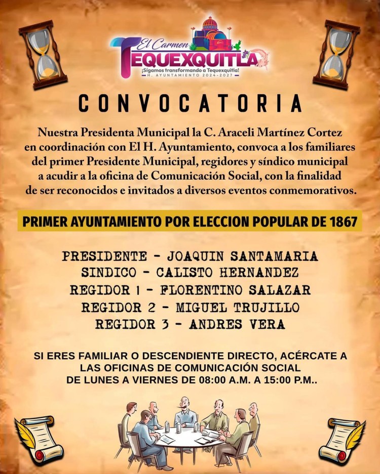 📜 ¡AYÚDANOS A PRESERVAR LA HISTORIA DE&nbsp;TEQUEXQUITLA!