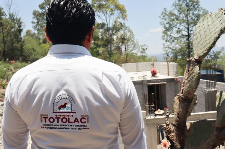 ALCALDE DE TOTOLAC SUPERVISA AVANCES DEL MUSEO REGIONAL DE&nbsp;TEPECTIPAC
