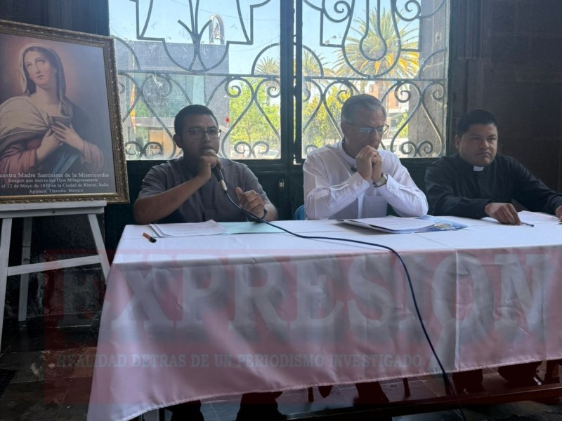 ⛪ TODO LISTO EN #APIZACO, PRESENTAN PROGRAMA DE FIESTA PATRONAL DE LA VIRGEN DE LA&nbsp;MISERICORDIA