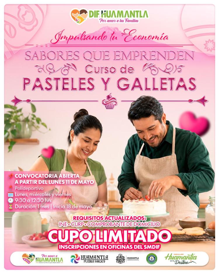REABRE SMDIF HUAMANTLA EL CURSO “SABORES QUE EMPRENDEN” PARA IMPULSAR LA ECONOMÍA&nbsp;FAMILIAR