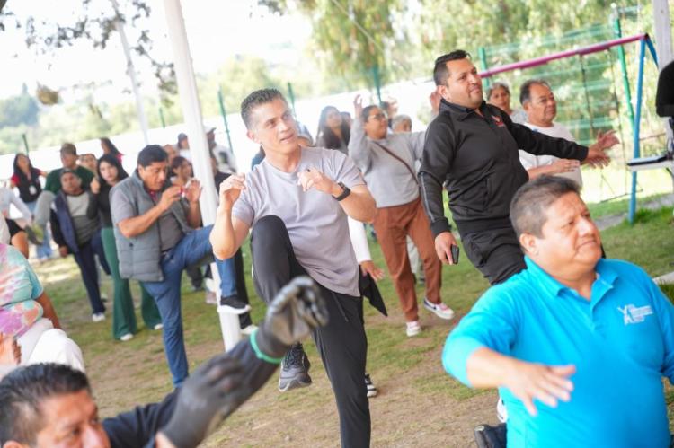 PARTICIPA ALCALDE ALFONSO SÁNCHEZ GARCÍA EN ACTIVACIÓN FÍSICA DE LA UNIDAD “BIENESTAR PARA TU&nbsp;NUTRICIÓN”