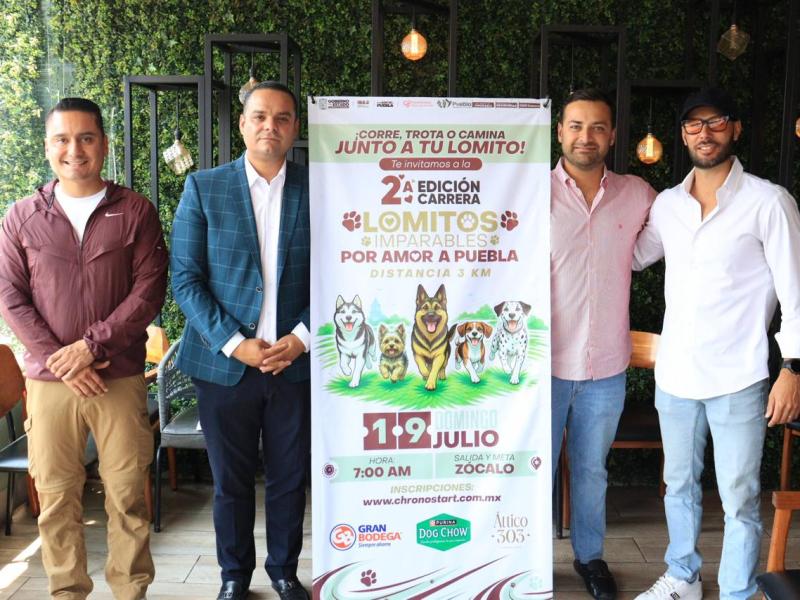 INVITA GOBIERNO DE PEPE CHEDRAUI A LA SEGUNDA EDICIÓN DE LA CARRERA «LOMITOS IMPARABLES POR AMOR A&nbsp;PUEBLA»