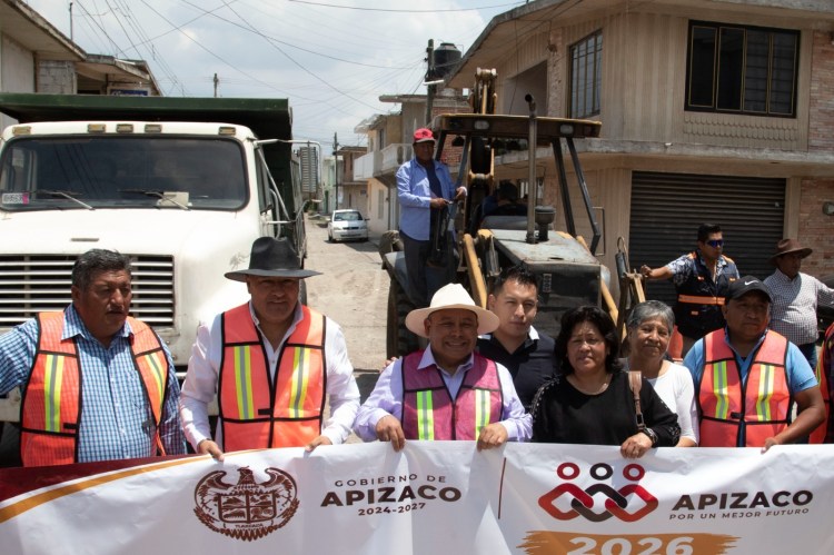 ARRANCA APIZACO TRANSFORMACIÓN URBANA CON INVERSIÓN HISTÓRICA DE MÁS DE 5.7&nbsp;MDP