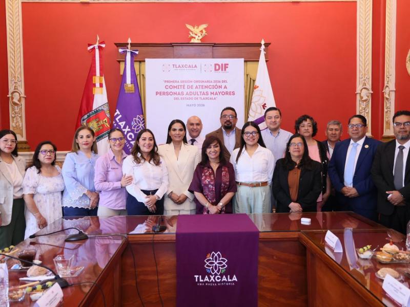 GOBERNADORA TOMA PROTESTA AL COMITÉ DE ATENCIÓN A PERSONAS ADULTAS&nbsp;MAYORES