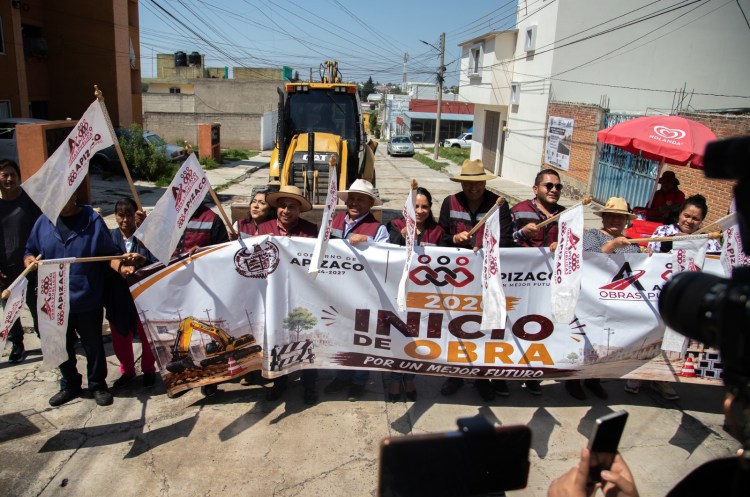 APIZACO CONTINÚA TRANSFORMANDO SUS COMUNIDADES CON MÁS OBRA PÚBLICA Y JUSTICIA&nbsp;SOCIAL