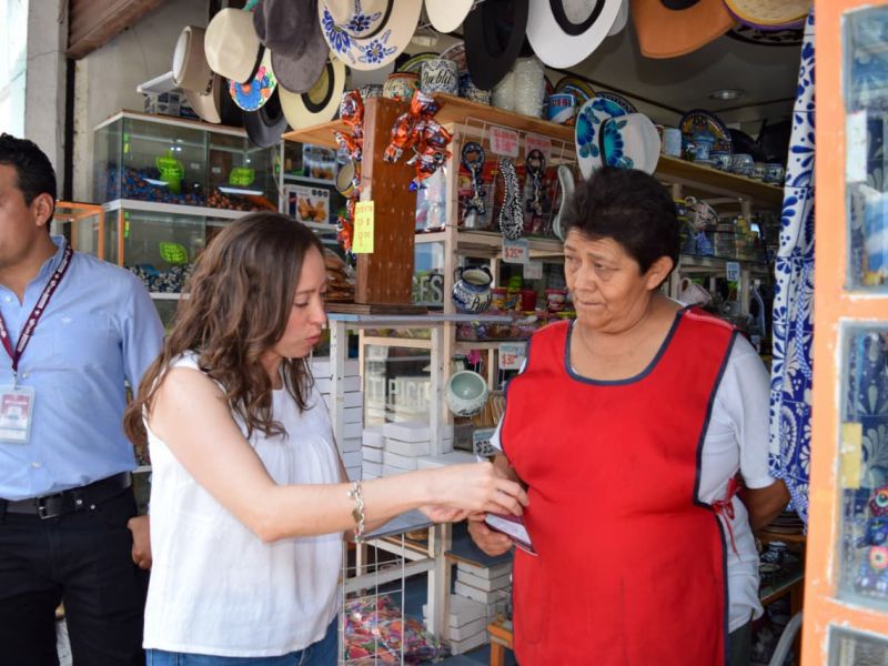 GOBIERNO DE LA CIUDAD FORTALECE EL CUIDADO DEL ESPACIO PÚBLICO CON ACERCAMIENTO A LOCATARIOS DE LA CALLE DE LOS&nbsp;DULCES