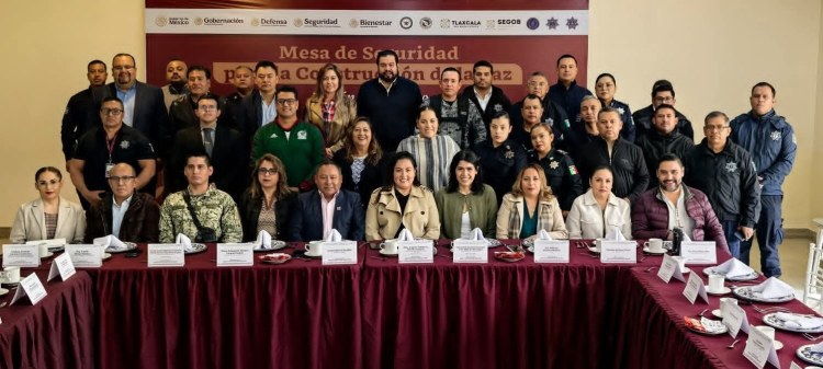 APIZACO FUE SEDE DE LA MESA DE SEGURIDAD PARA LA CONSTRUCCION&nbsp; DE&nbsp;PAZ