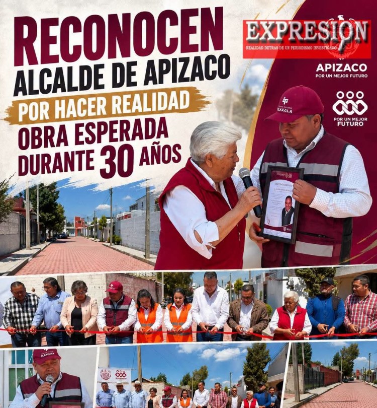 RECONOCEN A JAVIER RIVERA ALCALDE DE APIZACO POR HACER REALIDAD OBRA ESPERADA DURANTE 30 AÑOS EN LOMA&nbsp;FLORIDA
