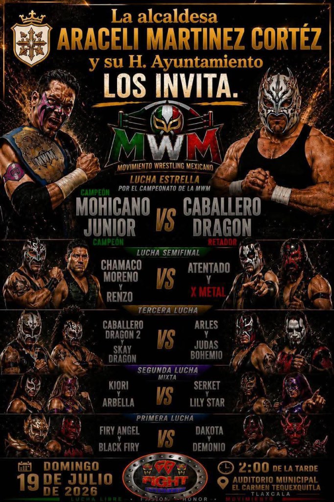 🥊🔥 ¡LA EMOCIÓN DE LA LUCHA LIBRE LLEGA A TEQUEXQUITLA&nbsp;🔥🥊