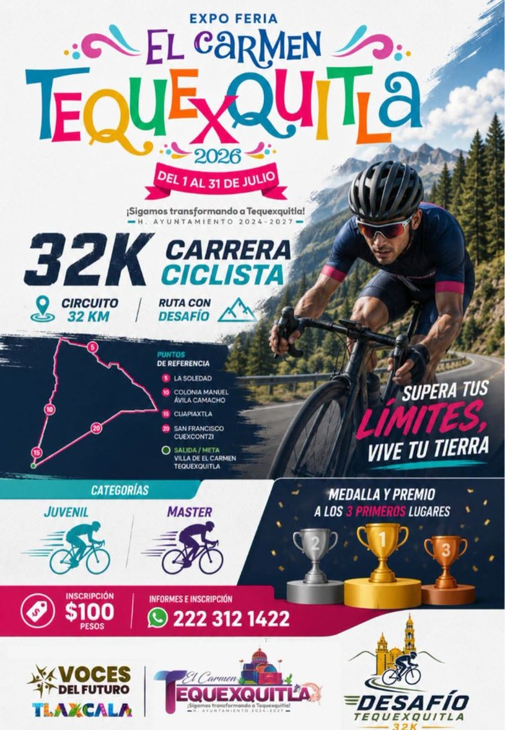 GRAN CARRERA CICLISTA EN&nbsp;TEQUEXQUITLA