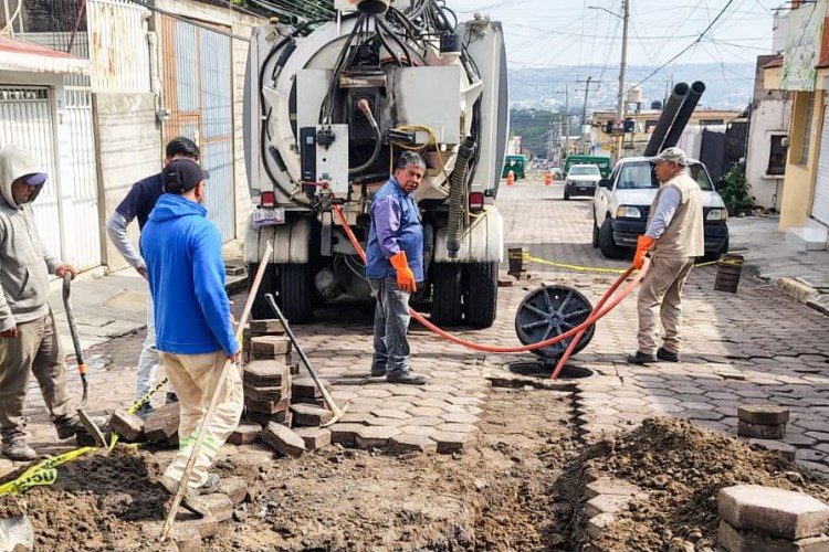 ATIENDE CAPAMA EN LOMA BONITA UN REPORTE A CAUSA DE LAS&nbsp;LLUVIAS