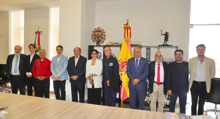 GOBIERNO ESTATAL FORTALECE LA COOPERACIÓN INTERNACIONAL CON&nbsp;ESPAÑA