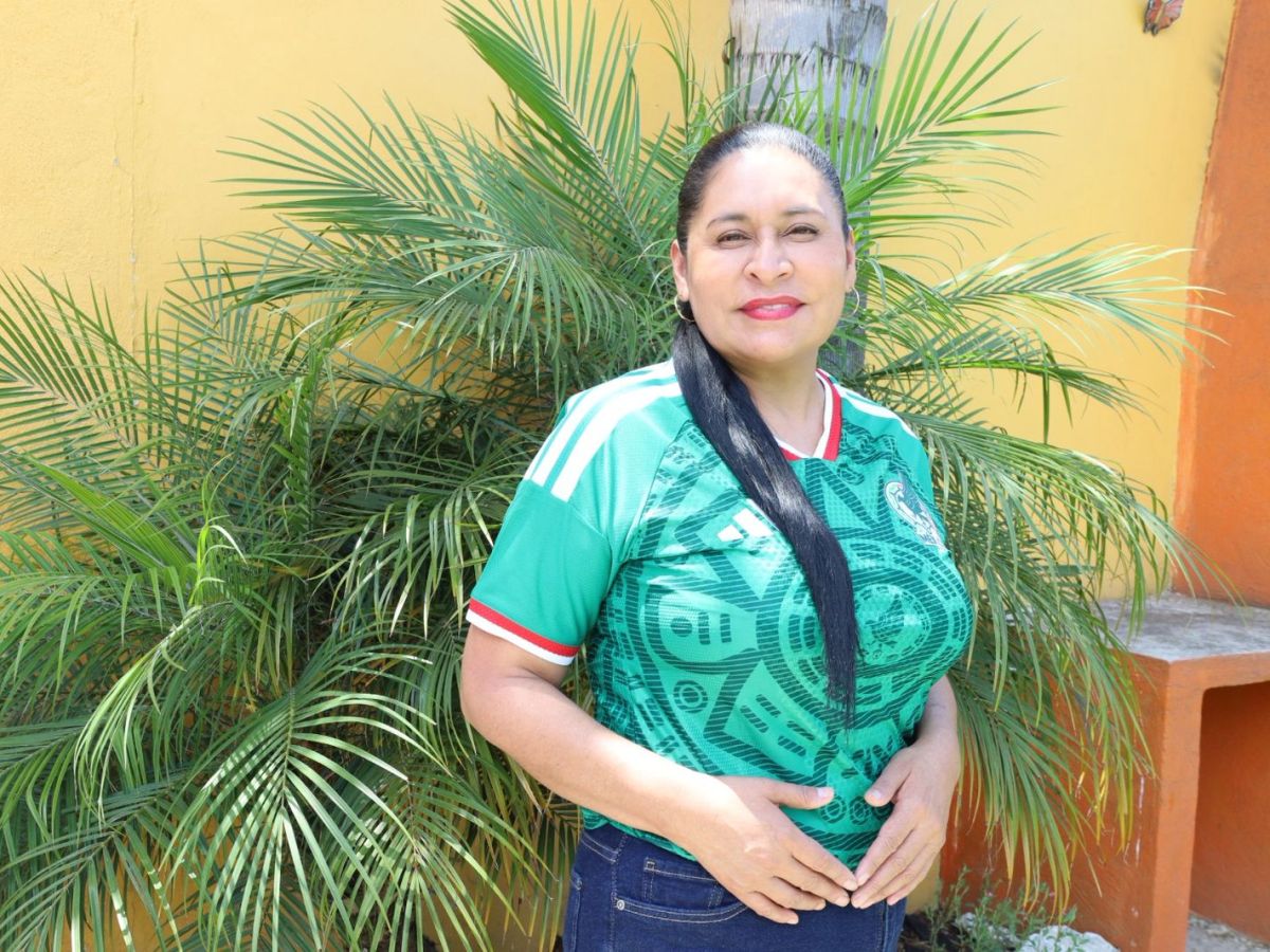 FESTEJA ANA LILIA RIVERA TRIUNFO DE MÉXICO EN EL ARRANQUE DE LA GRAN FIESTA DEL FÚTBOL&nbsp;MUNDIAL