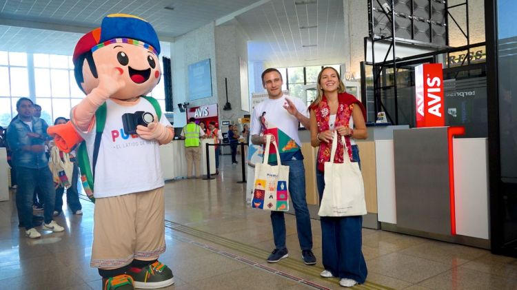 RECIBE PUEBLA A PASAJEROS DE LAS 12 NUEVAS RUTAS&nbsp;AÉREAS