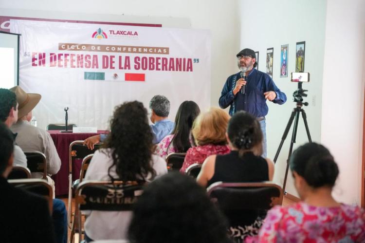 EXITOSO CICLO DE CONFERENCIAS ORGANIZADO POR EL AYUNTAMIENTO DE TLAXCALA FORTALECE EL DEBATE SOBRE LA&nbsp;SOBERANÍA