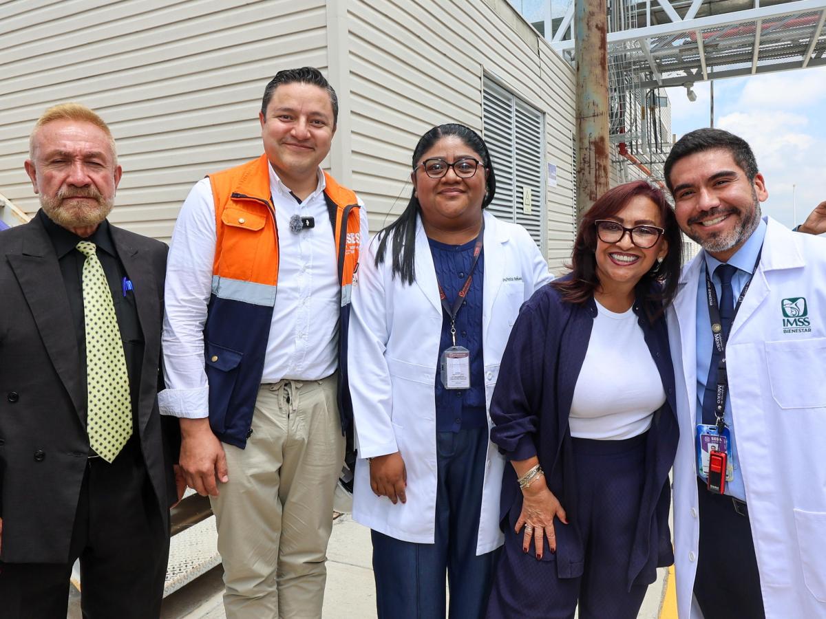 SUPERVISA GOBERNADORA PRIMERA ETAPA DE CONSTRUCCIÓN DEL NUEVO CENTRO DE INTELIGENCIA EN SALUD&nbsp;(CIES)