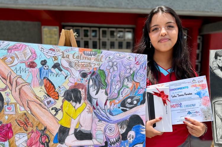 AYUNTAMIENTO DE TLAXCALA E INSTITUTO ZARAGOZA PROMUEVEN LA PREVENCIÓN DE ADICCIONES CON «TRAZOS DE&nbsp;LIBERTAD»