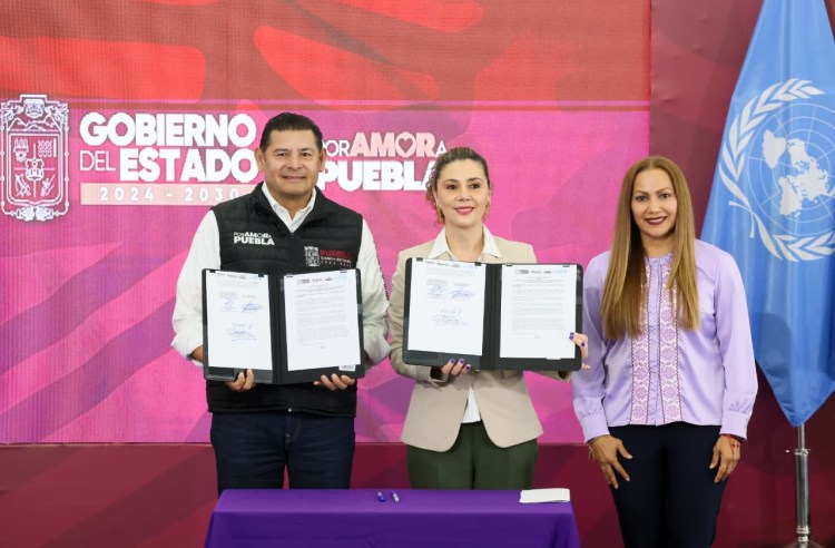 GOBIERNO DEL ESTADO DE PUEBLA LIDERA PROTECCIÓN DE GÉNERO CON ONU&nbsp;MUJERES