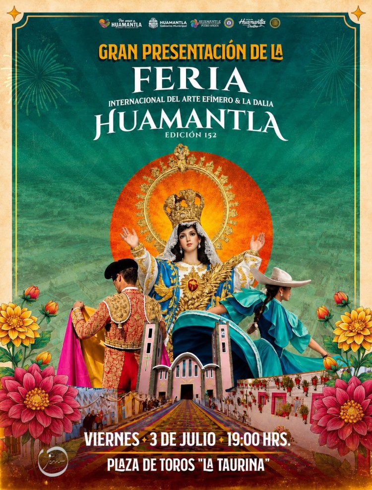 🎡🎆TODO LISTO PARA LA PRESENTACIÓN OFICIAL DE LA FERIA DE HUAMANTLA ESTE&nbsp;VIERNES🎡🎆