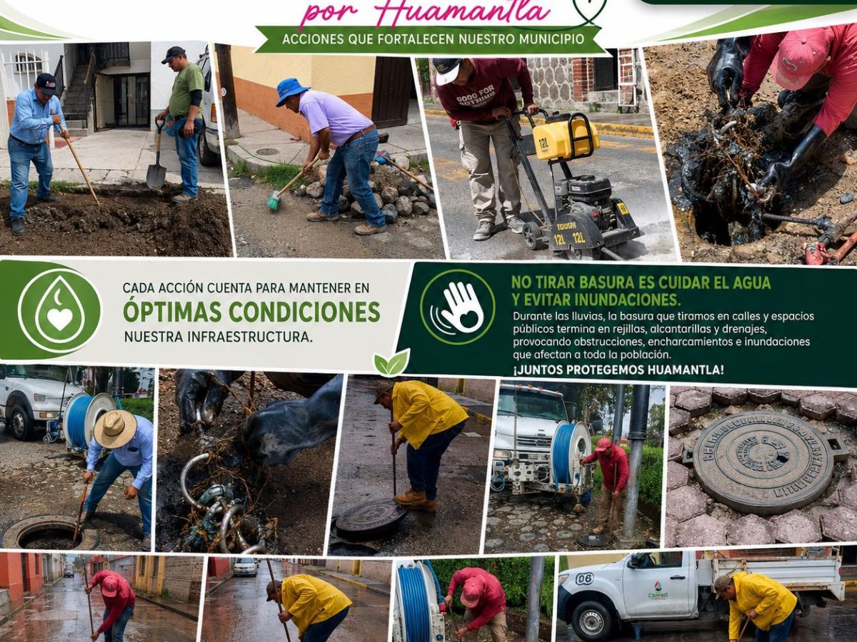 🛠️ 💦🚰💧EN CAPAMH SEGUIMOS TRABAJANDO POR HUAMANTLA&nbsp;💧💦🚰