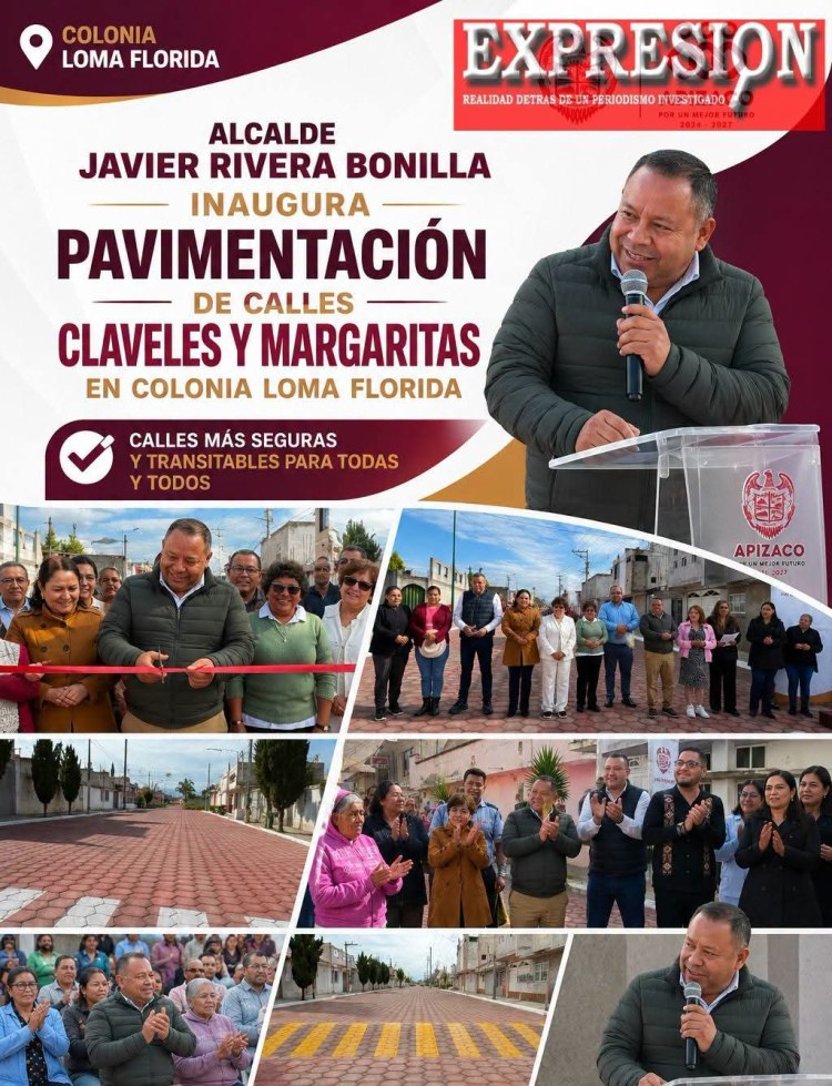 🚧UN NUEVO ROSTRO PARA LAS CALLES CLAVELES Y MARGARITAS EN COLONIA LOMA FLORIDA EN&nbsp;APIZACO🚧