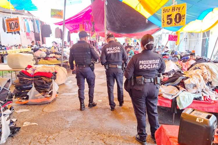 REFUERZA AYUNTAMIENTO DE TLAXCALA ACCIONES PERMANENTES DE PROXIMIDAD SOCIAL EN MERCADOS Y TIANGUIS DEL&nbsp;MUNICIPIO