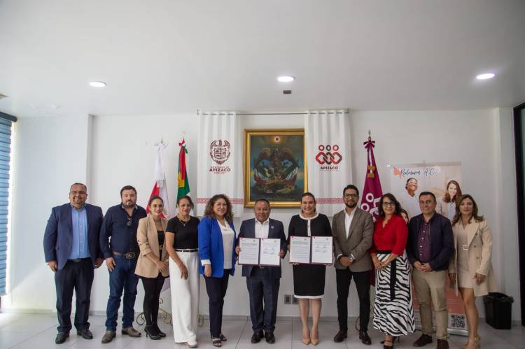FIRMA AYUNTAMIENTO DE APIZACO CONVENIO CON REDMUEM PARA IMPULSAR EL DESARROLLO ECONÓMICO DE LAS&nbsp;MUJERES