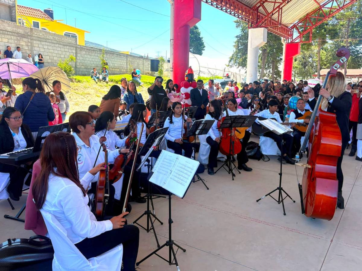 CON GRAN RESPUESTA, AYUNTAMIENTO DE TLAXCALA LLEVA CONCIERTO A COMUNIDAD EDUCATIVA DE&nbsp;TERRENATE