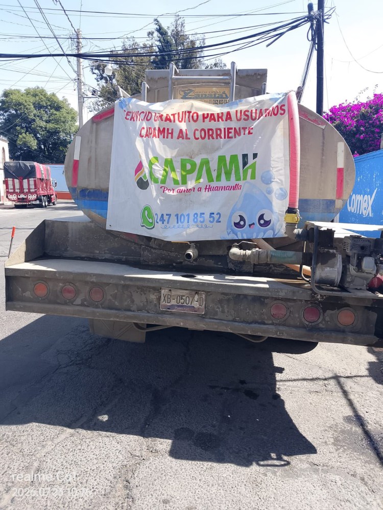 💧🚰💦 SEGUIMOS LLEVANDO AGUA HASTA TU&nbsp;HOGAR🚰💦💧#CAPAMH