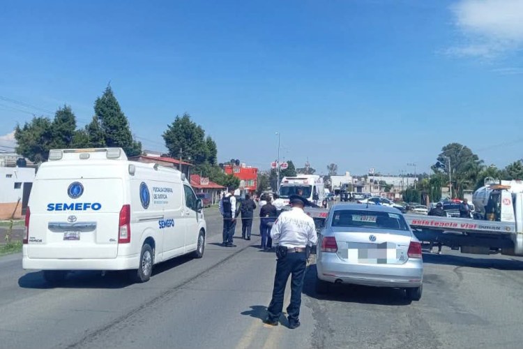 ACCIDENTE DE TRÁNSITO SE REGISTRA EN CARRETERA APIZACO-HUAMANTLA