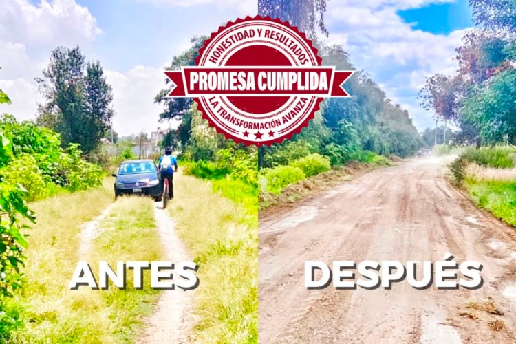 ACCIONES EN TERRITORIO RESCATAN MÁS VIALIDADES PARA BENEFICIO DE PEATONES Y&nbsp;AUTOMOVILISTAS