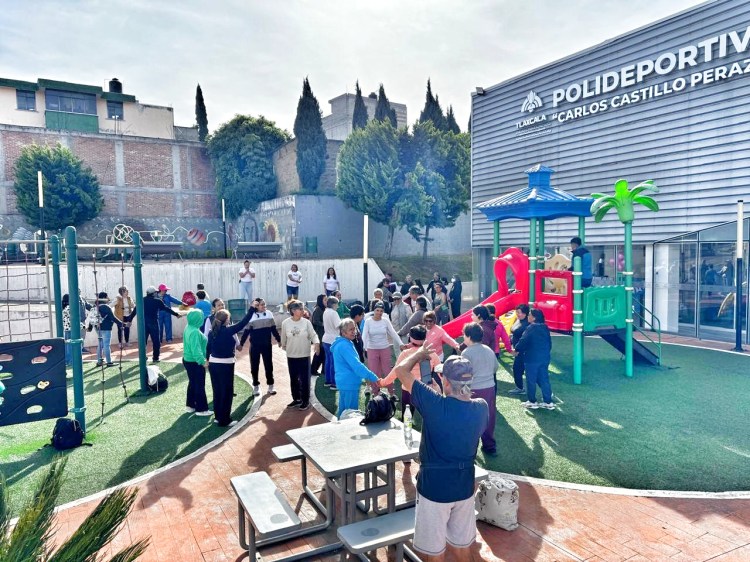 CON ACTIVIDADES FÍSICAS Y RECREATIVAS CELEBRA EL AYUNTAMIENTO DE TLAXCALA A PERSONAS ADULTAS&nbsp;MAYORES