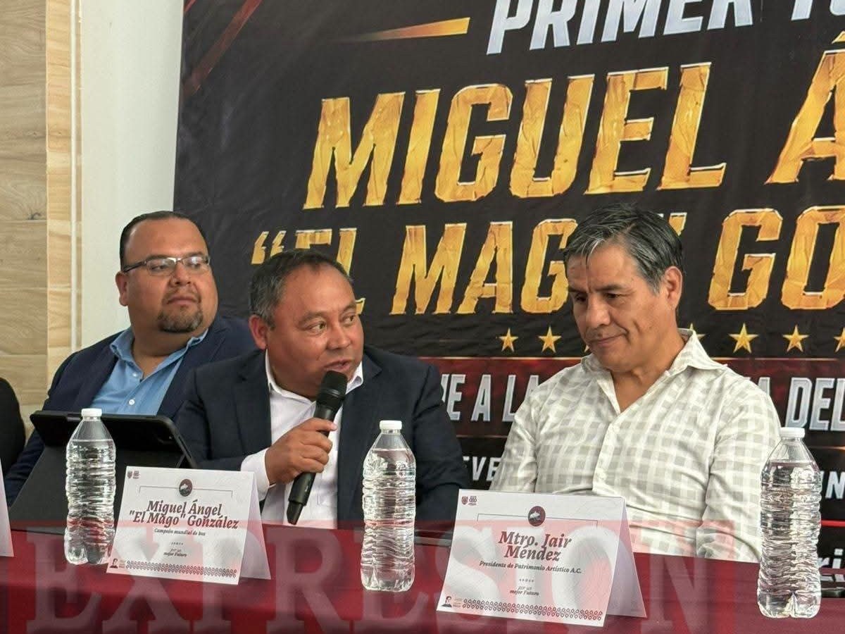 🥊 PRESENTAN HOMENAJE Y PRIMER TORNEO DE BOX EN HONOR A MIGUEL ÁNGEL «EL MAGO» GONZÁLEZ EN #APIZACO&nbsp;🥊
