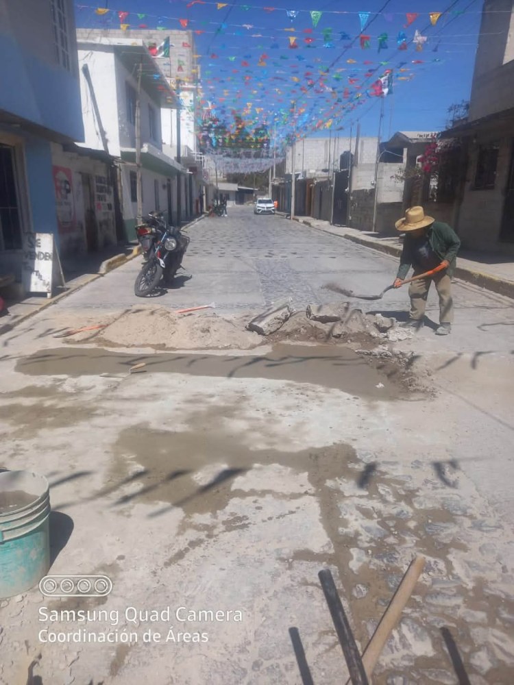 🚧 TRABAJOS DE BACHEO EN CALLE&nbsp;MINA