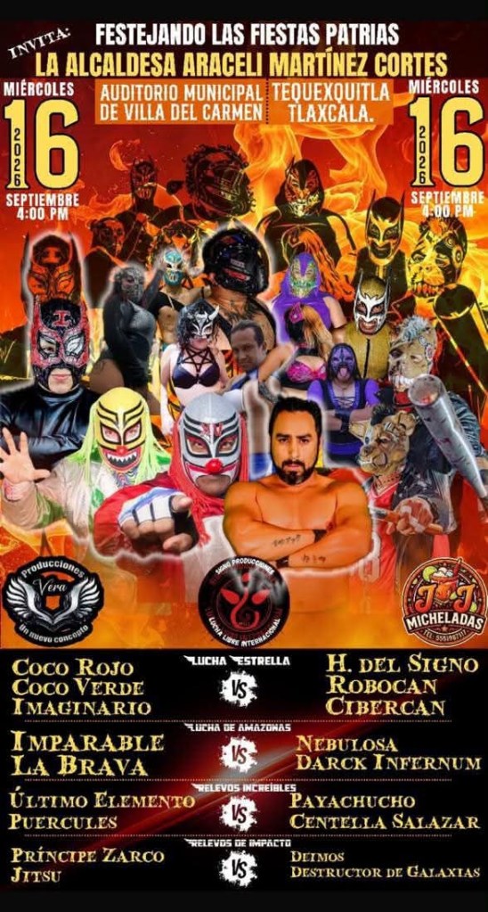 LA EMOCIÓN DE LA LUCHA LIBRE LLEGA A&nbsp;TEQUEXQUITLA