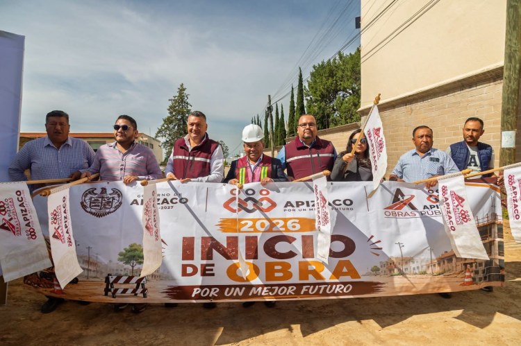 INICIA EL AYUNTAMIENTO DE APIZACO OBRAS DE PAVIMENTACIÓN EN LA COMUNIDAD DE SANTA ANITA&nbsp;HUILOAC