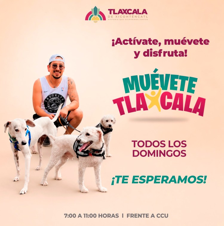 MUÉVETE TLAXCALA TODOS LOS&nbsp;DOMINGOS