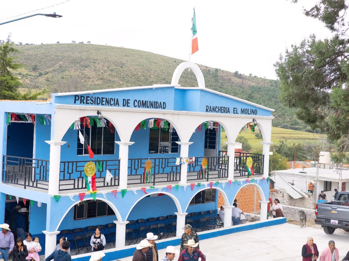 INAUGURAN NUEVA PRESIDENCIA DE COMUNIDAD EN LA RANCHERÍA EL&nbsp;MOLINO