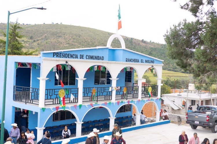 INAUGURAN NUEVA PRESIDENCIA DE COMUNIDAD EN LA RANCHERÍA EL&nbsp;MOLINO