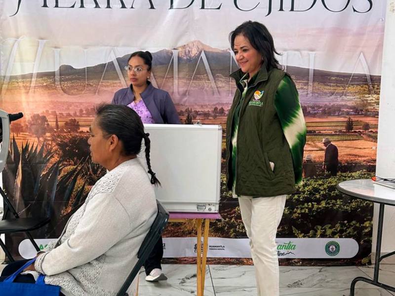ROCÍO HERNÁNDEZ CASTILLO IMPULSA JORNADA DE SALUD VISUAL EN BENEFICIO DE FAMILIAS EJIDATARIAS DE&nbsp;HUAMANTLA