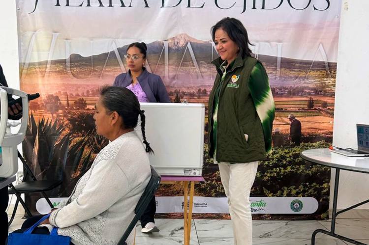 ROCÍO HERNÁNDEZ CASTILLO IMPULSA JORNADA DE SALUD VISUAL EN BENEFICIO DE FAMILIAS EJIDATARIAS DE&nbsp;HUAMANTLA