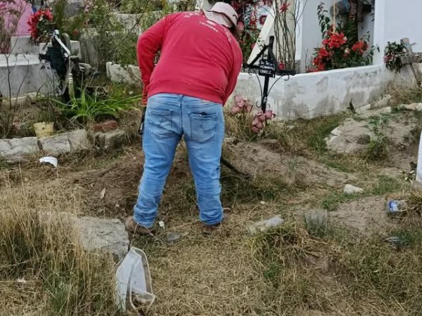 🧹 CONTINÚAN LABORES DE LIMPIEZA EN EL PANTEÓN&nbsp;MUNICIPAL