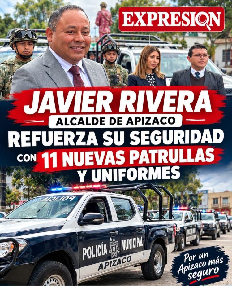 🚔 APIZACO REFUERZA SU SEGURIDAD CON 11 NUEVAS PATRULLAS Y ENTREGA DE&nbsp;UNIFORMES